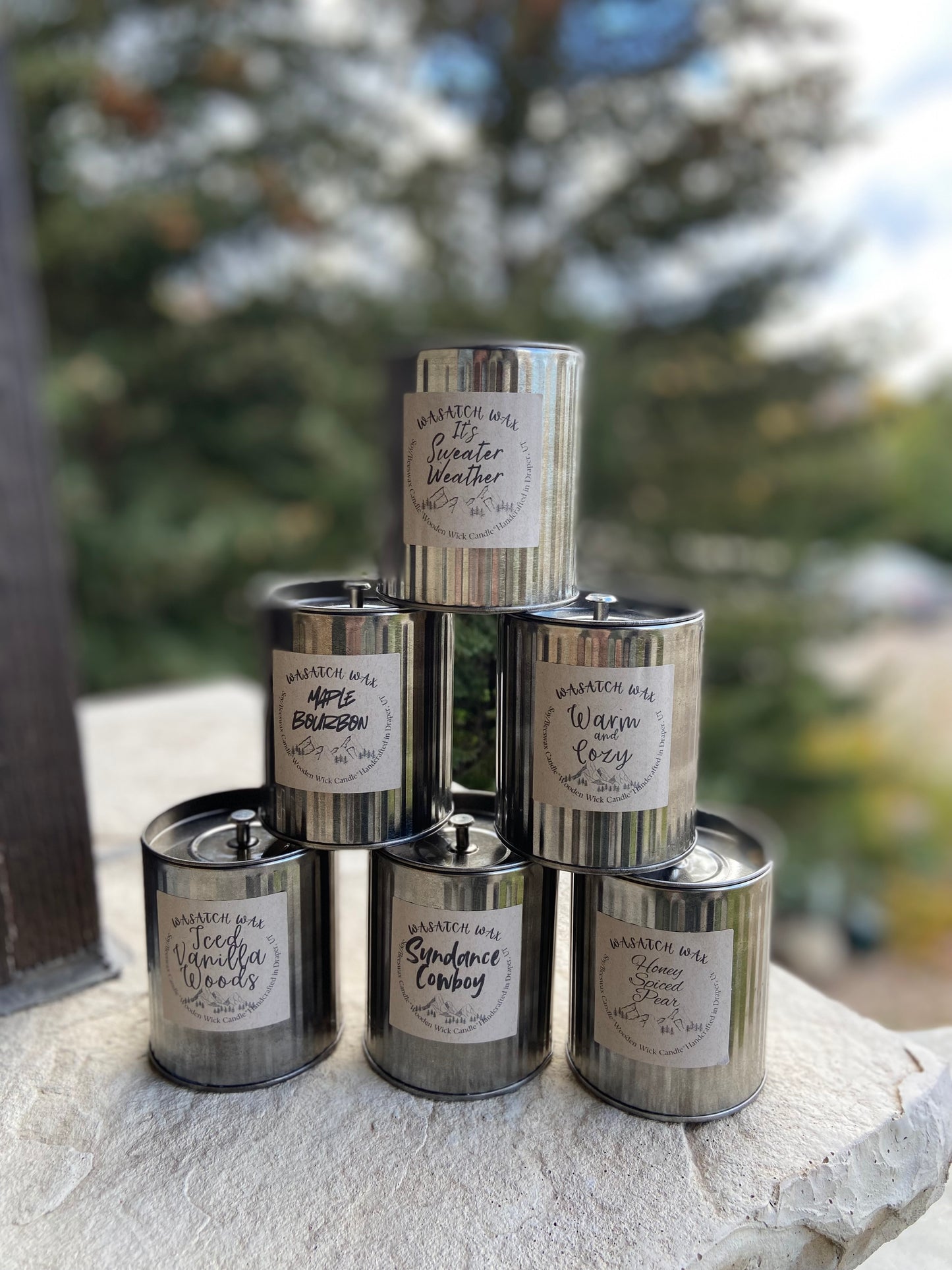 7 oz. Tin Candles